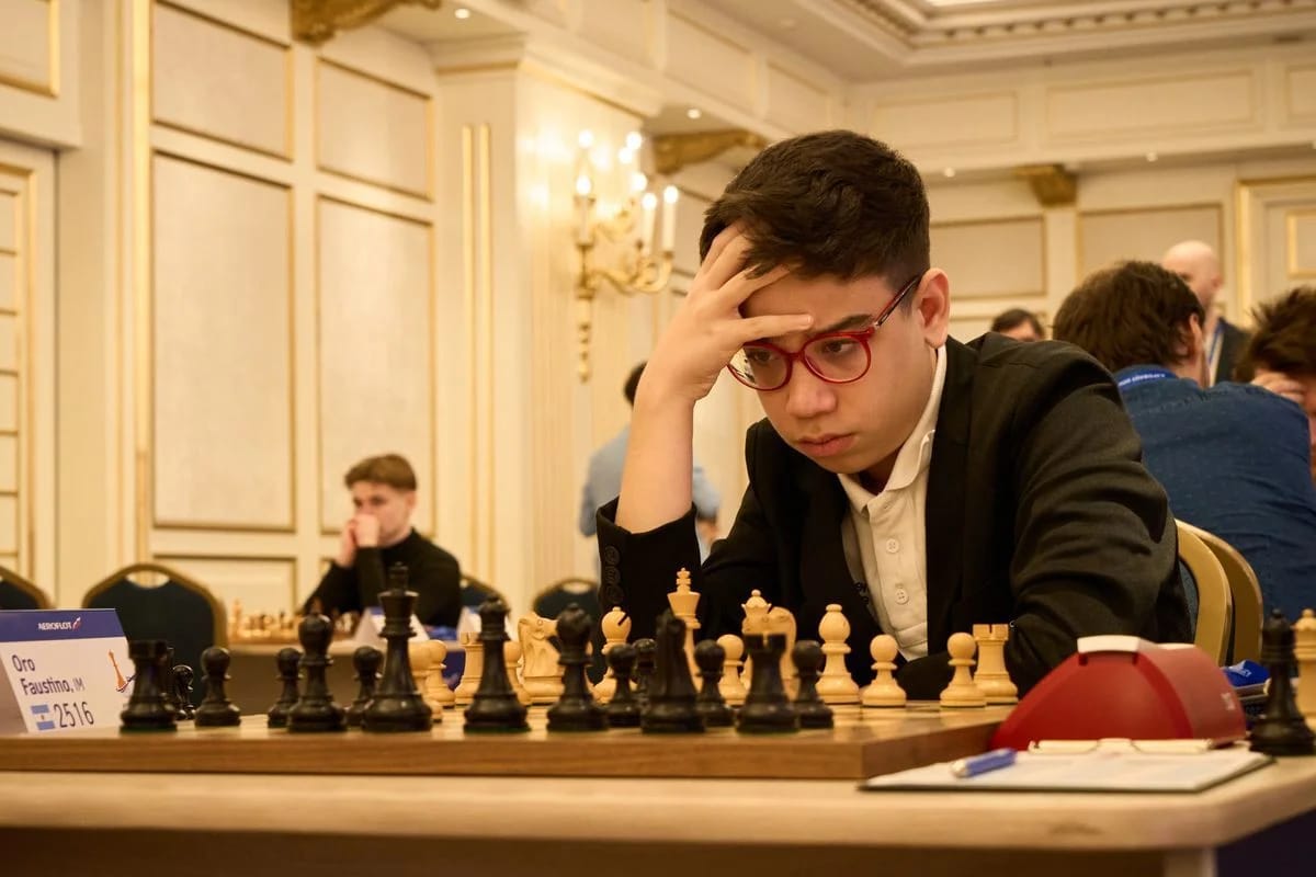 Rumbo a los Juegos Suramericanos: Rosario recibe a Faustino Oro, la gran promesa mundial del ajedrez