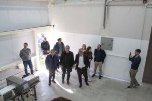 Javkin destacó la puesta en marcha de la Planta Pública de Alimentos de la UNR