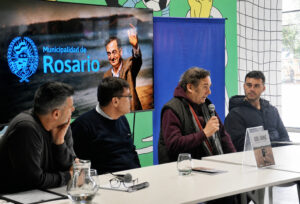 La miniserie “Gol Gana” presentó en Rosario su segundo capítulo con Alejandro Awada