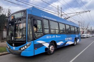 Se suman dos nuevos troles a la línea K del transporte urbano de pasajeros