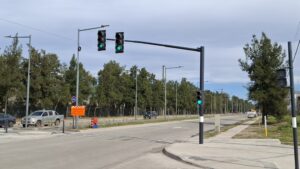 Se renovaron e instalaron nuevos semáforos sobre Av. Jorge Newbery
