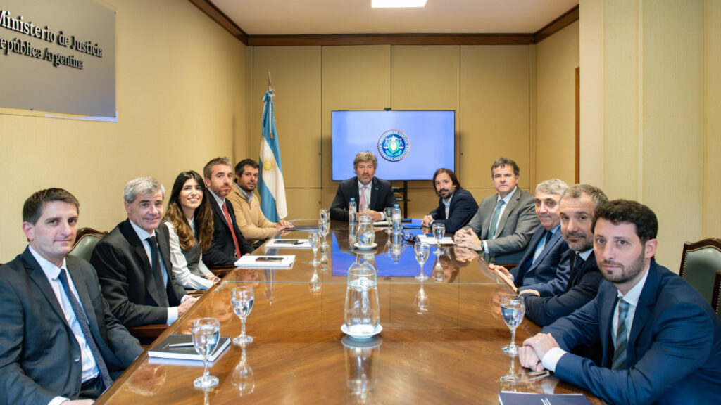 Juan Bautista Mahiques encabezó la reunión de Gabinete del Ministerio de Justicia