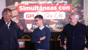 Faustino Oro comenzó en Tigre con su serie de simultáneas en el país
