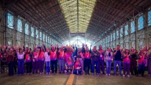 Juegos Suramericanos: Santa Fe dio la bienvenida y entregó los kits a los voluntarios