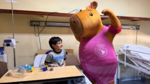 Los Juegos Suramericanos llegaron al Hospital Alassia para compartir una jornada especial