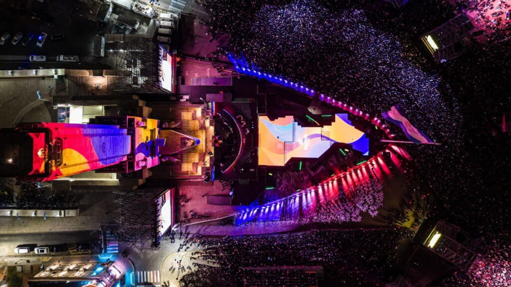 Ante 250 mil personas, Santa Fe abrió sus Juegos Suramericanos con una gran fiesta de música y deporte