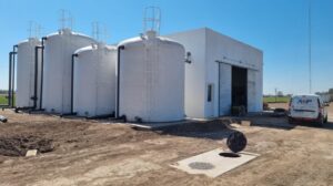 La gestión de Pullaro supera el 95 % de avance en el nuevo sistema de agua potable de Chañar Ladeado