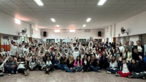 Vax Team: la activación de la campaña provincial alcanzó a más de 340 chicos y chicas en San Jorge