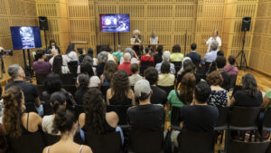 Conversatorio sobre la leyenda del Gauchito Gil en el Palacio Libertad