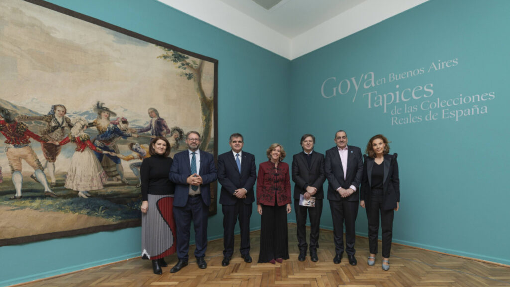 Se inauguró «Goya en Buenos Aires: Tapices de las Colecciones Reales» en el Bellas Artes