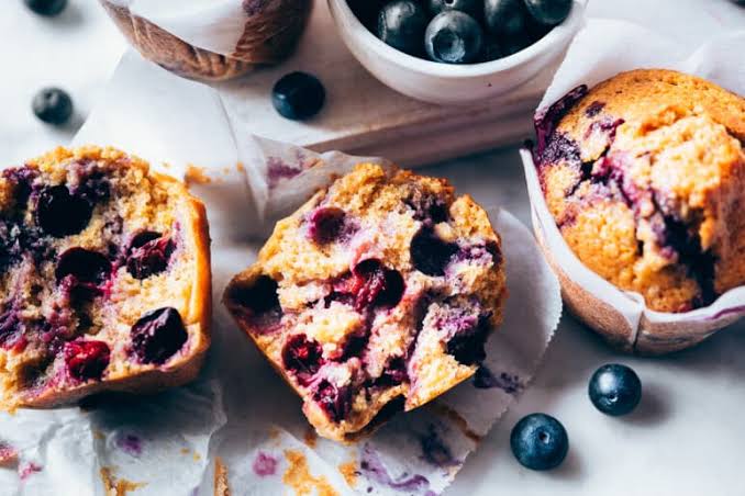 MUFFINS DE YOGURT Y ARANDANOS : UN SI SIEMPRE!