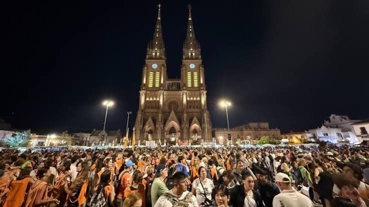 Cuenta regresiva para la 52da. Peregrinación Juvenil a luján, en la antesala de la llegada del Papa León XIV a la Argentina