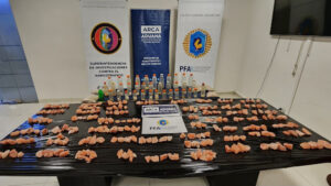 La mayor incautación de MDMA de la historia argentina: 52 kilos y tres detenidos