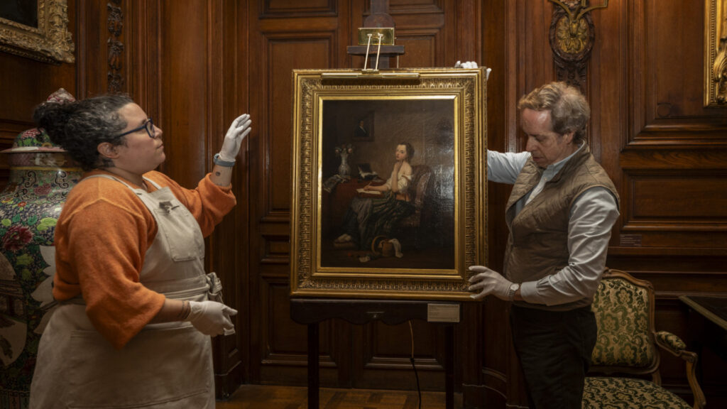 El Museo Nacional de Arte Decorativo recibió como donación un cuadro inédito con la figura de San Martín