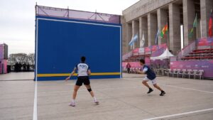 Juegos Suramericanos 2026: el Monumento a la Bandera se convierte en escenario de la Pelota Vasca