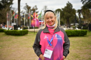 Historias de voluntarios: «Estoy encantada con estos Juegos, pero en especial con Rosario»