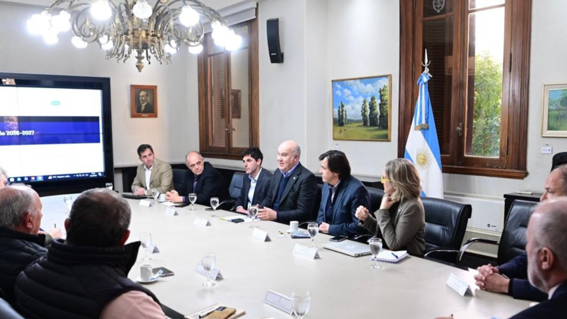 El Gobierno Nacional y la Mesa de Enlace coordinan medidas frente al fenómeno de El Niño
