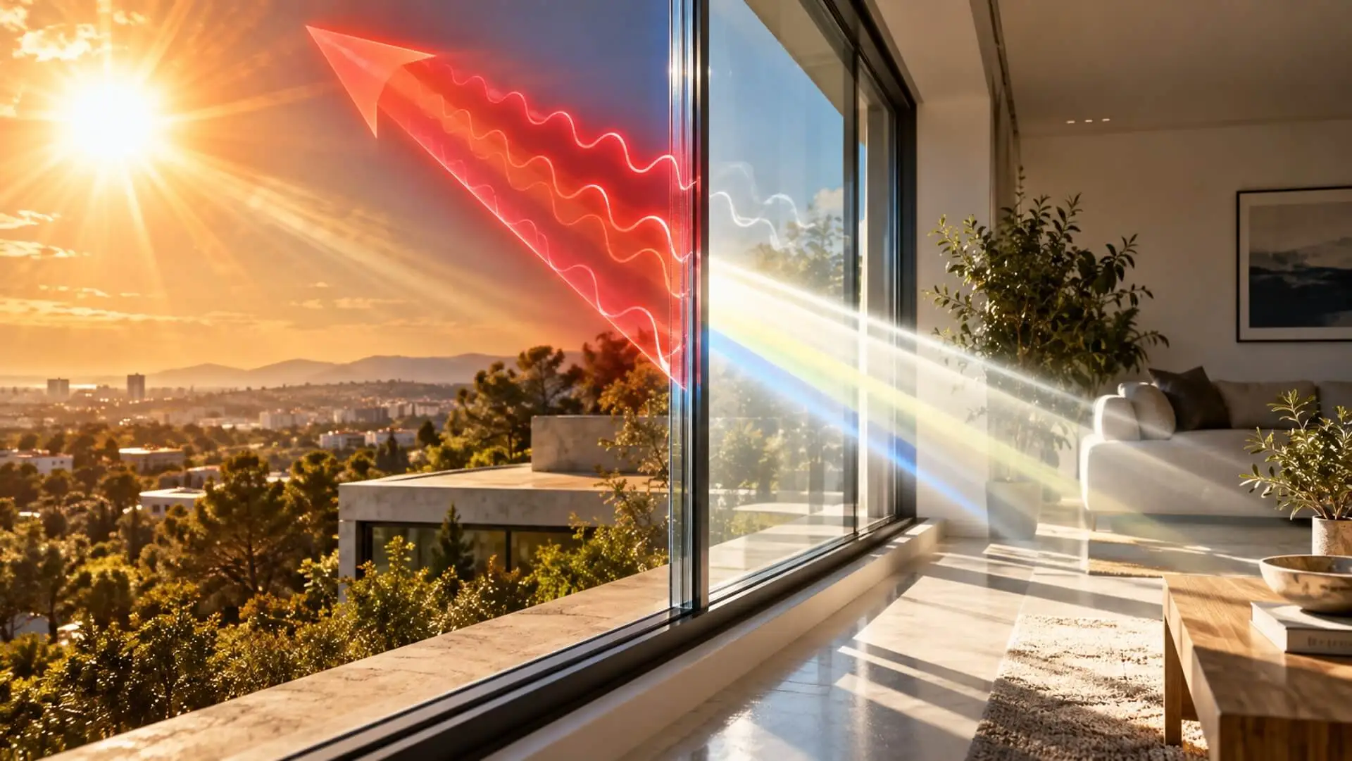Ventanas contra el calor: crean un vidrio que deja pasar la luz pero bloquea el 92 % del infrarrojo cercano