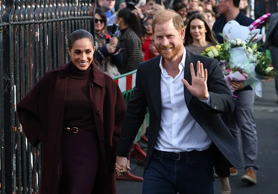 Henry y Meghan reaparecen juntos en público en el Reino Unido, por primera vez desde su regreso de EE.UU.