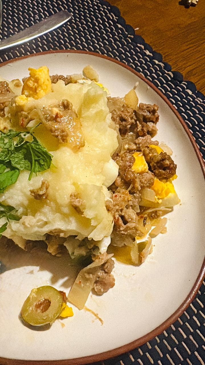 El pastel de papas es un clásico infaltable de la cocina hogareña.