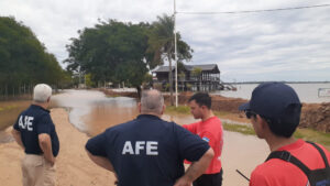 La AFE coordina acciones en Corrientes y Chaco ante la crecida del Río Paraná