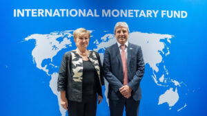 Luis Caputo participa en las Reuniones Anuales del FMI y el Banco Mundial